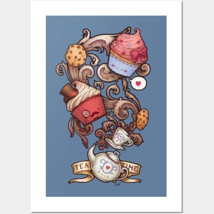 Tea Time Posters and Art